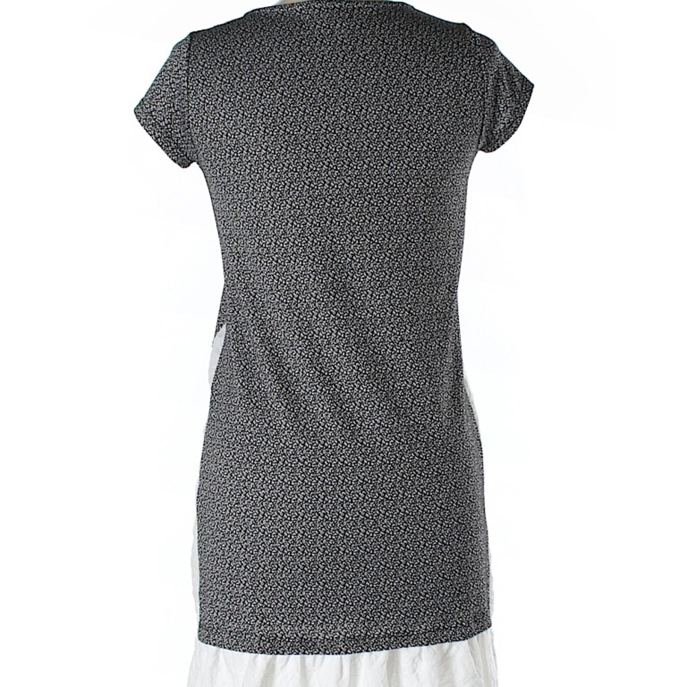 Clu + Willoughby T Shirt Dress with ruffle hem